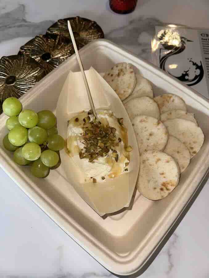 Jbird wine bar whipped feta mini boat